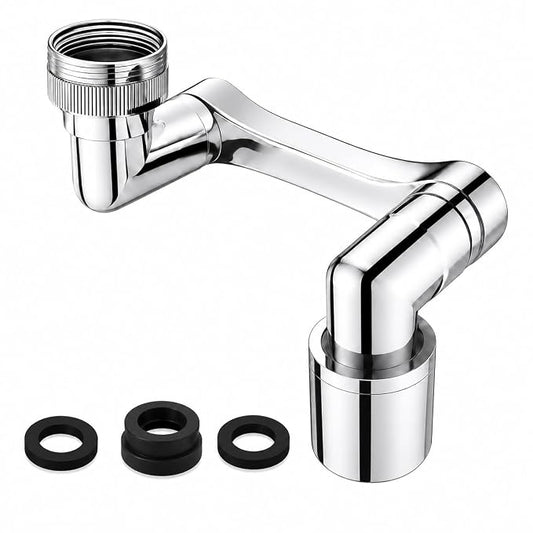 1080° Rotating Faucet, Attachment For Any Wash Basins